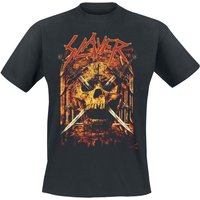 Slayer T-Shirt Skull Swords S to L for Men black - Image 1