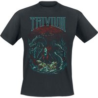 Trivium T-Shirt Dragon Mermaid L to XXL for Men black - Image 1