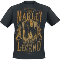 Bob Marley T-Shirt Rebel Legend S to 5XL for Men black - Image 1