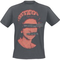 Sex Pistols T-Shirt God Save The Queen S to XL for Men dark grey - Image 1