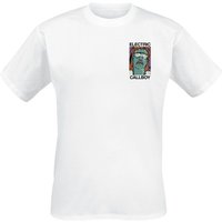 Electric Callboy T-Shirt Elevator Operator Scratch S to 3XL for Men white