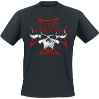 Danzig T-Shirt Cross Skull S to 4XL for Men black - Image 1