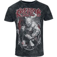 Kreator T-Shirt Hate über alles S to XXL for Men anthracite - Image 1