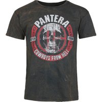 Pantera T-Shirt Skull Circle S to 3XL for Men rust - Image 1