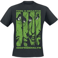 Type O Negative T-Shirt Faces S to XXL for Men black - Image 1