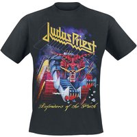 Judas Priest T-Shirt Defenders Blowup S to XXL for Men black