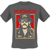 Motörhead T-Shirt Lemmy RJ Photo M to XXL for Men charcoal - Image 1