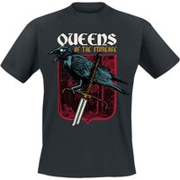 Queens Of The Stone Age T-Shirt Sword Crow S to XXL for Men black - Image 1