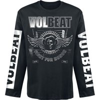 Volbeat Long-sleeve Shirt Fight For Honor S to 3XL for Men black