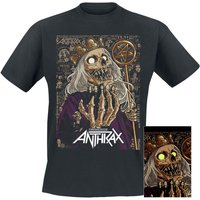 Anthrax T-Shirt 40th King S to L for Men black - Image 1