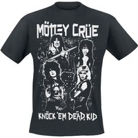 Mötley Crüe T-Shirt Knock Em Dead, Kid Redux L to XXL for Men black - Image 1