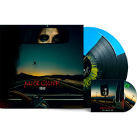 Alice Cooper - Road Black/Blue Split & Yellow Splatter Double Vinyl - Image 1