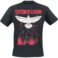 System Of A Down T-Shirt Dove Overcome S to XXL for Men black - Image 1