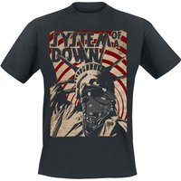 System Of A Down T-Shirt Liberty Bandit S to XXL for Men black - Image 1