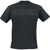 Five Finger Death Punch T-Shirt Black On Black Knuckles V2 S to 4XL for Men black - Image 1
