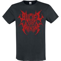 Bullet For My Valentine T-Shirt Amplified Collection Black Metal Font S to 3XL for Men black - Image 1