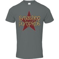Smashing Pumpkins T-Shirt Star Logo S to 4XL for Men grey - Image 1