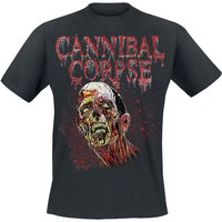 Cannibal Corpse T-Shirt Corpsehead S to XXL for Men black - Image 1