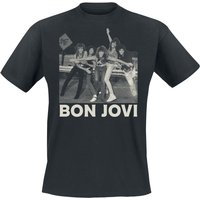 Bon Jovi T-Shirt Photo S to 3XL for Men black - Image 1