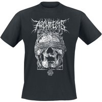 Architects T-Shirt Blindfolded Skull S to XXL for Men black - Image 1