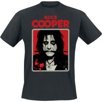 Alice Cooper T-Shirt Bloody Portrait S to 4XL for Men black - Image 1