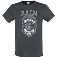 Rage Against The Machine T-Shirt Amplified Collection Killing In The Name Of S to XXL for Men charcoal - Image 1