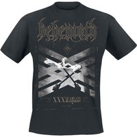 Behemoth T-Shirt With Fire In Hearts S to 4XL for Men black - Image 1