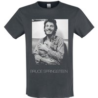 Bruce Springsteen T-Shirt Amplified Collection Vintage S to XXL for Men charcoal
