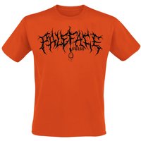 Paleface Swiss T-Shirt Logo S to XXL for Men orange