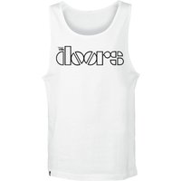 The Doors Tanktop Logo M to 3XL for Men white