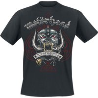 Motörhead T-Shirt Ace Of Spades Tattoo M to XXL for Men black
