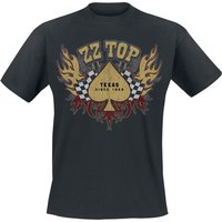 ZZ Top T-Shirt Race Flag S to 3XL for Men black - Image 1
