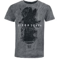Sleep Token T-Shirt Aqua Regia S to 4XL for Men grey - Image 1