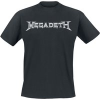 Megadeth T-Shirt Logo S to XXL for Men black - Image 1