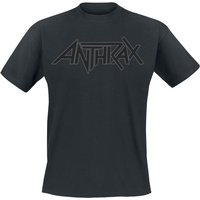 Anthrax T-Shirt Logo S to 4XL for Men black - Image 1
