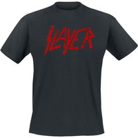 Slayer T-Shirt Classic Logo Distressed S to 3XL for Men black - Image 1