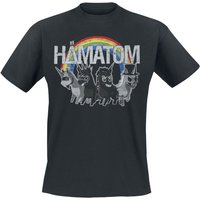 Hämatom T-Shirt Einhorn M to XXL for Men black - Image 1