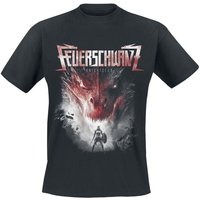 Feuerschwanz T-Shirt Knightclub Cover S to 4XL for Men black - Image 1