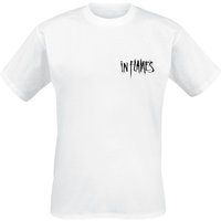 In Flames T-Shirt Countdown S to 3XL for Men white - Image 1