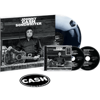 Johnny Cash - Songwriter Black & White Vinyl + 2-Disc CD