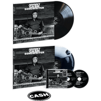 Johnny Cash - Songwriter Black & White + Black Vinyl + 2CD