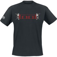 Tool T-Shirt Skull Spikes S to XXL for Men black - Image 1