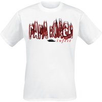 Papa Roach T-Shirt Logo Blur S to XL for Men white - Image 1