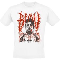 Bullet For My Valentine T-Shirt Robotic Woman S to 4XL for Men white - Image 1