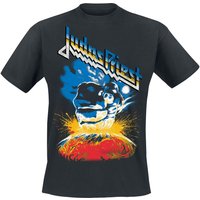 Judas Priest T-Shirt Vintage Ram It Down Tour Dates S to 4XL for Men black