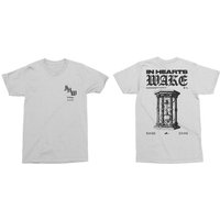 In Hearts Wake T-Shirt Hourglass S to XXL for Men white - Image 1