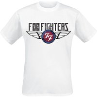 Foo Fighters T-Shirt Flash Wings S to XXL for Men white