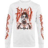 Bullet For My Valentine Long-sleeve Shirt Robotic Woman S to XXL for Men white - Image 1
