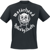 Motörhead T-Shirt Killed By Death Lyric White S to 4XL for Men black - Image 1