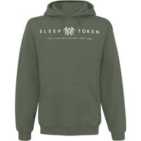 Sleep Token Hooded sweater Mask Green S to XL for Men green - Image 1